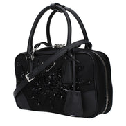 Prada Black Fabric Handbag