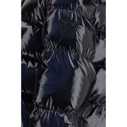PINKO Black Polyamide Shell Jacket