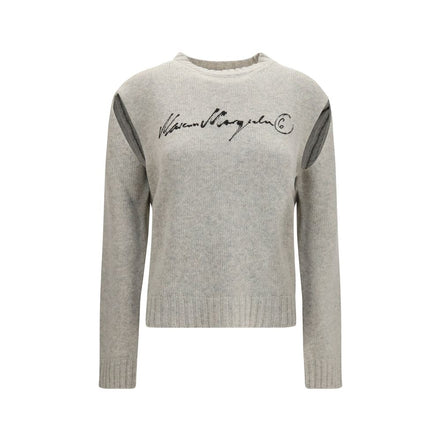 MM6 Gray Wool Sweatshirt