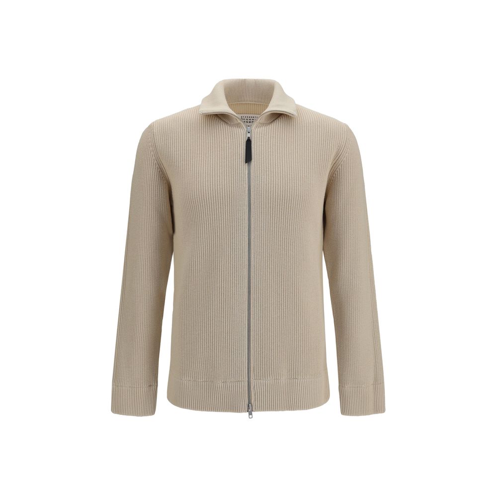 Maison Margiela Beige Wool Sweatshirt