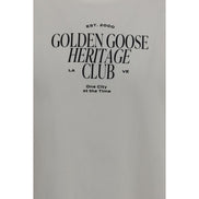 Golden Goose White Cotton T-Shirt