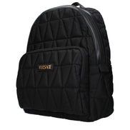 Versace Black Fabric Backpack
