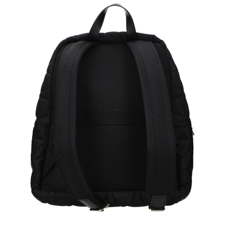Versace Black Fabric Backpack