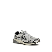 Amiri White Leather Athletic Sneakers