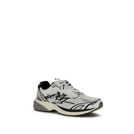Amiri White Leather Athletic Sneakers