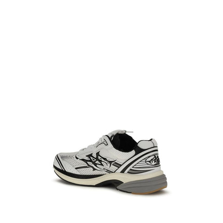 Amiri White Leather Athletic Sneakers