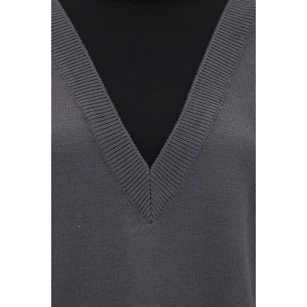 MM6 Black Wool Sweatshirt