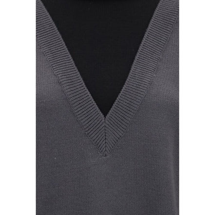 MM6 Black Wool Sweatshirt