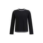 MM6 Black Wool Sweatshirt