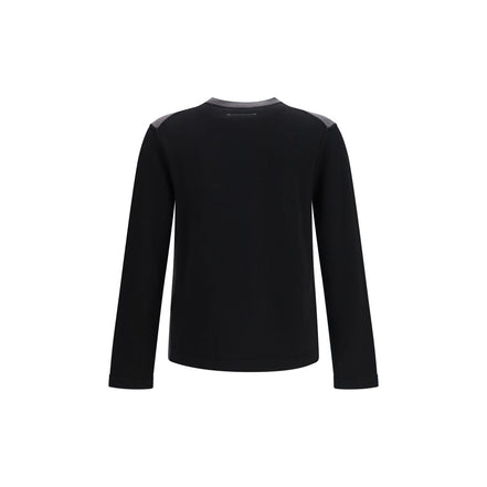 MM6 Black Wool Sweatshirt