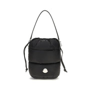 Moncler Black Nylon Bucket Bag