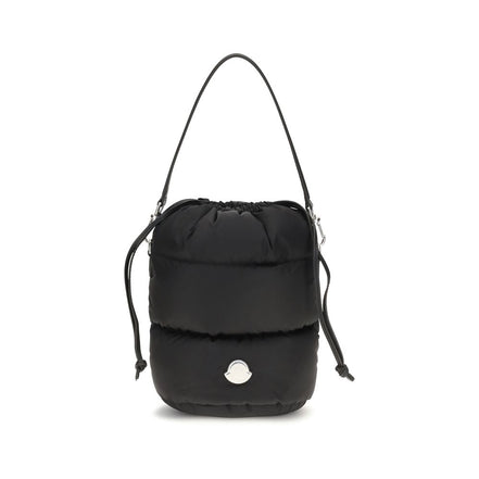 Moncler Black Nylon Bucket Bag