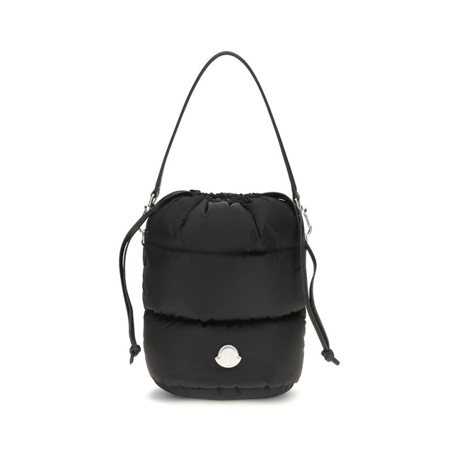 Moncler Black Nylon Bucket Bag