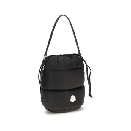 Moncler Black Nylon Bucket Bag