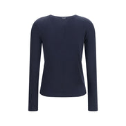 Max Mara Blue Lyocell Sweatshirt