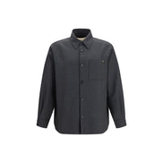 Valentino Garavani Gray Polyester Full-Length Jacket