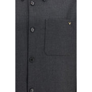 Valentino Garavani Gray Polyester Full-Length Jacket