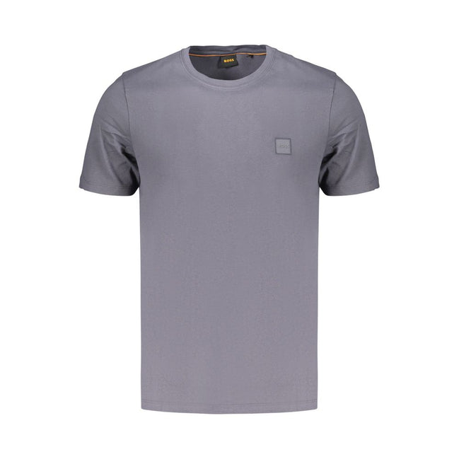 Hugo Boss Blue Cotton Men's T-Shirt