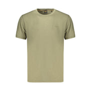 Hugo Boss Green Cotton Men's T-Shirt
