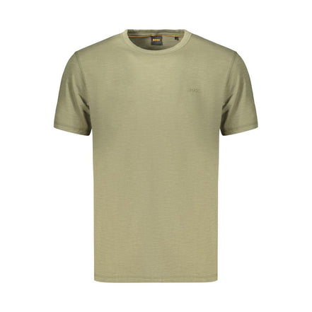 Hugo Boss Green Cotton Men's T-Shirt