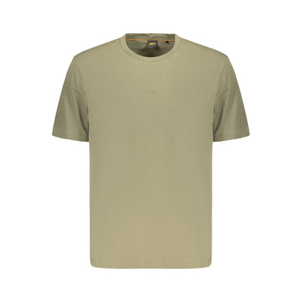 Hugo Boss Green Cotton Men's T-Shirt