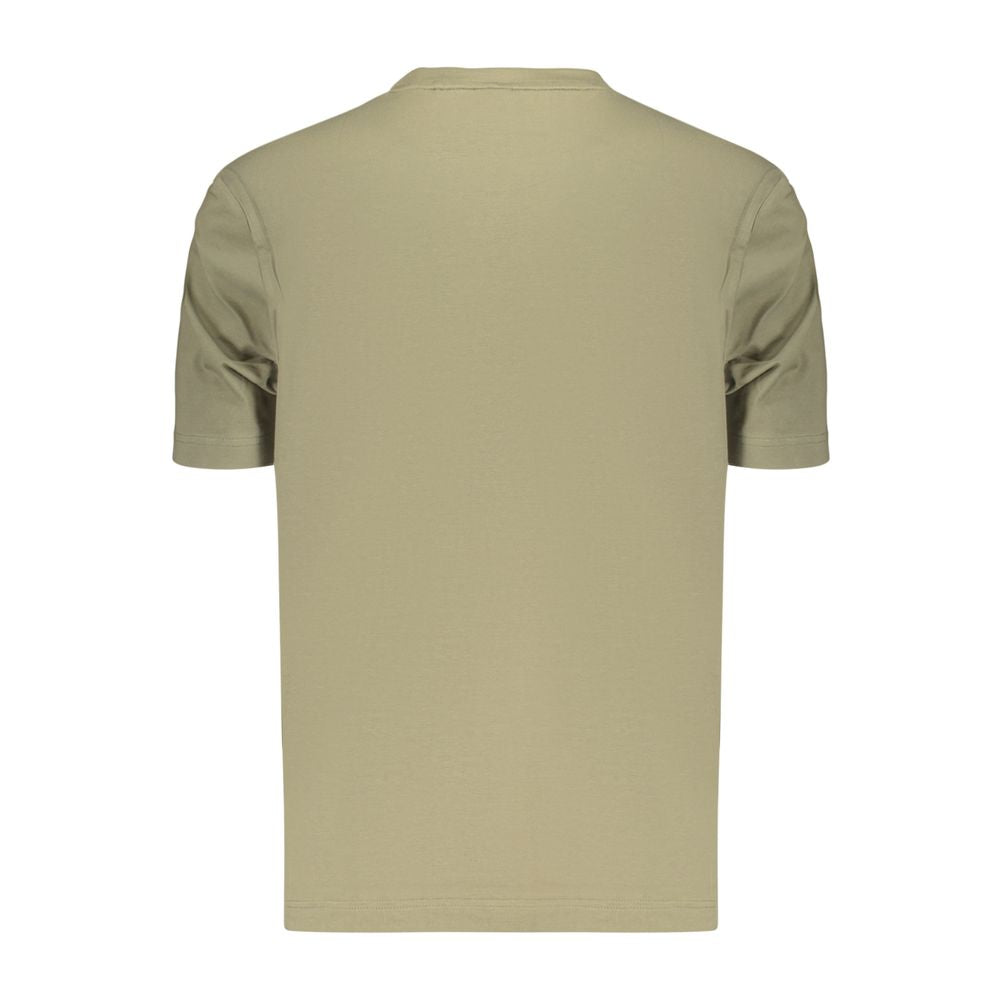 Hugo Boss Green Cotton Men's T-Shirt