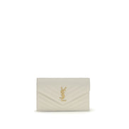 Saint Laurent Beige Leather Shoulder Bag