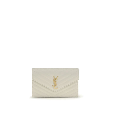 Saint Laurent Beige Leather Shoulder Bag