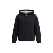 Brunello Cucinelli Black Cotton Sweatshirt