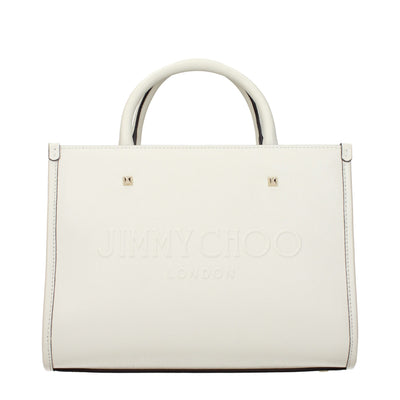 Jimmy Choo White Leather Handbag