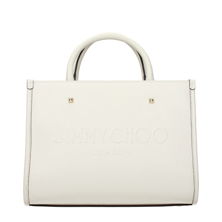 Jimmy Choo White Leather Handbag