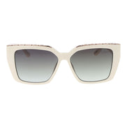 Guess White Plastic Sunglasses