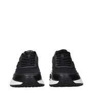 Jimmy Choo Black Fabric Athletic Sneakers