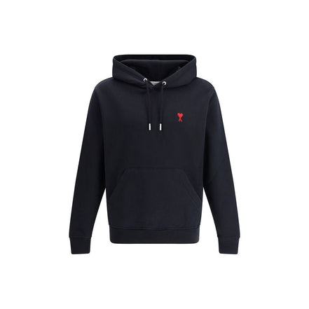 Ami Paris Black Cotton Sweatshirt