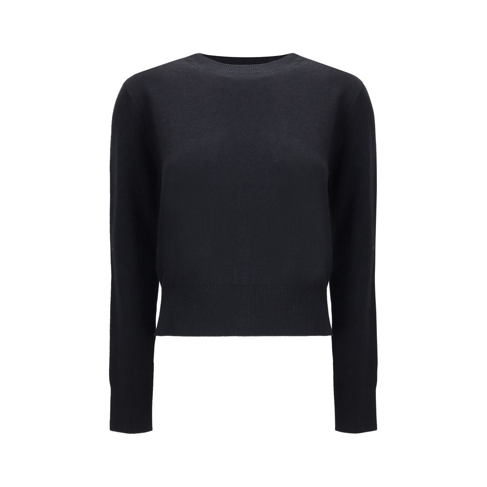 Ami Paris Black Wool Sweatshirt