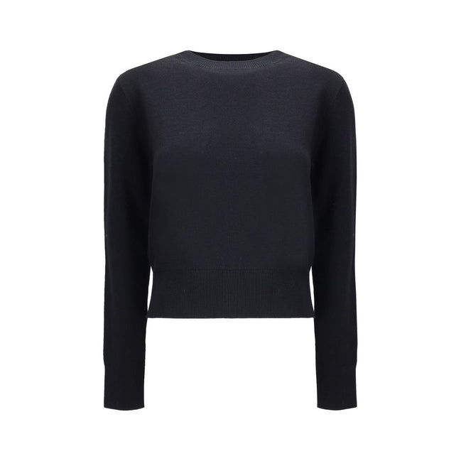 Ami Paris Black Wool Sweatshirt