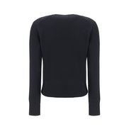 Ami Paris Black Wool Sweatshirt