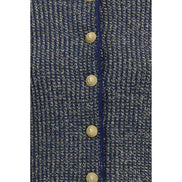 Balmain Blue Polyamide Cardigan