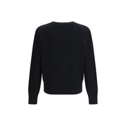 Ami Paris Black Cotton Sweatshirt