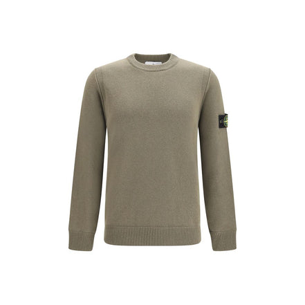 Stone Island Bicolor Cotton Sweatshirt