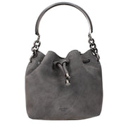 Jimmy Choo Gray Leather Handbag