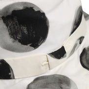 Dolce & Gabbana White Cotton Big Polka Dot Pattern Bucket Hat