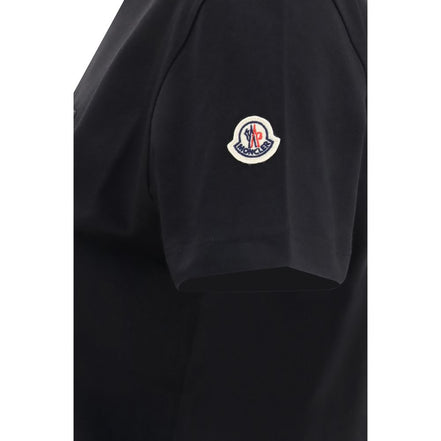 Moncler Black Cotton T-Shirt