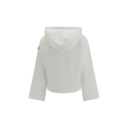 Moncler White Cotton Sweatshirt