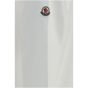 Moncler White Cotton Sweatshirt