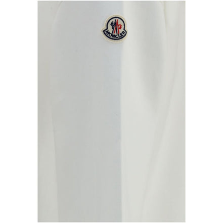 Moncler White Cotton Sweatshirt