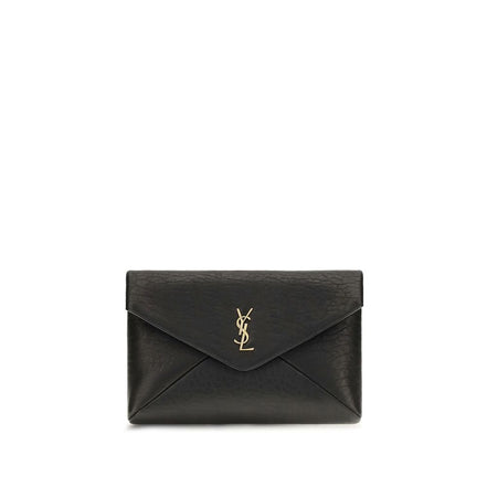 Saint Laurent Black Lamb Wallet