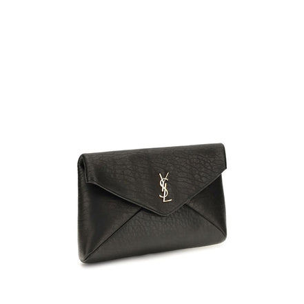 Saint Laurent Black Lamb Wallet