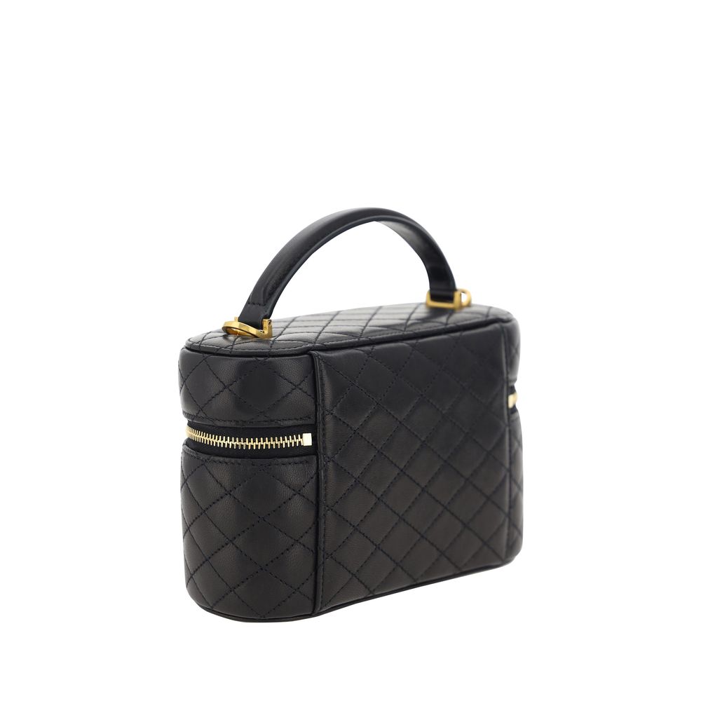 Saint Laurent Black Lamb Leather Shoulder Bag