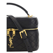 Saint Laurent Black Lamb Leather Shoulder Bag